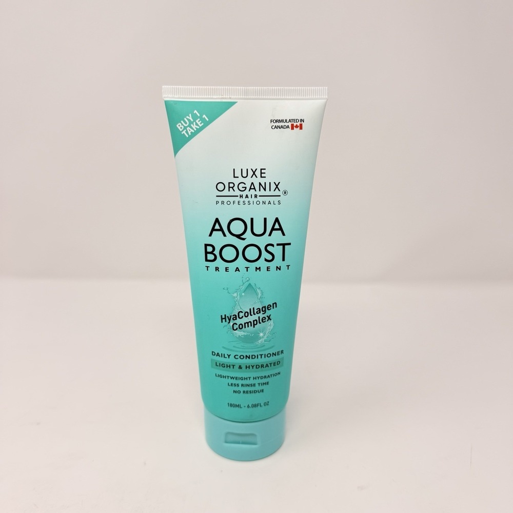 Luxe Organix Aqua Boost Treatment Conditioner — HyaCollagen‎ Complex, 180ml